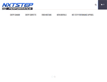 Tablet Screenshot of nxtstepperformance.com